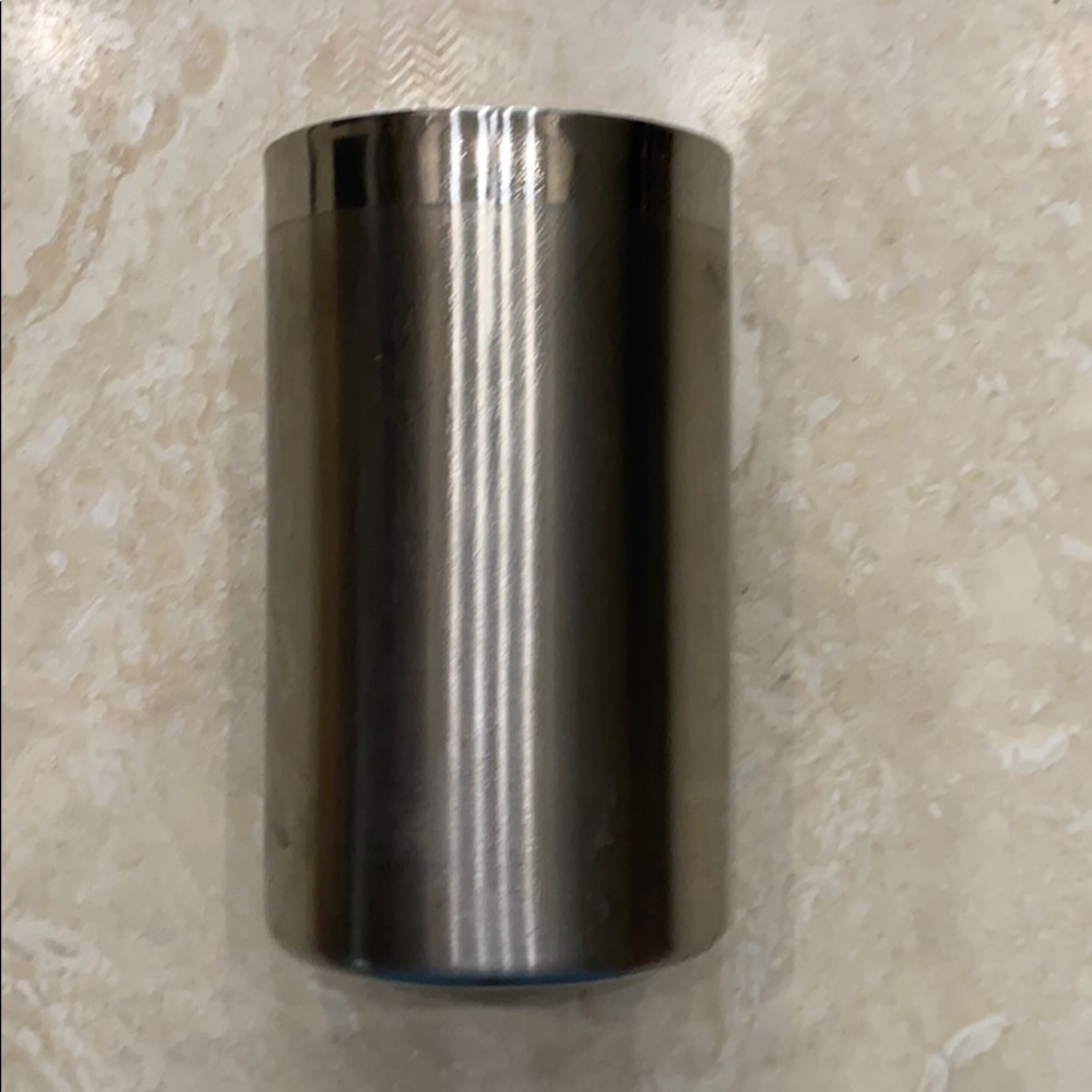Cooking Utensil Silver Metal Holder